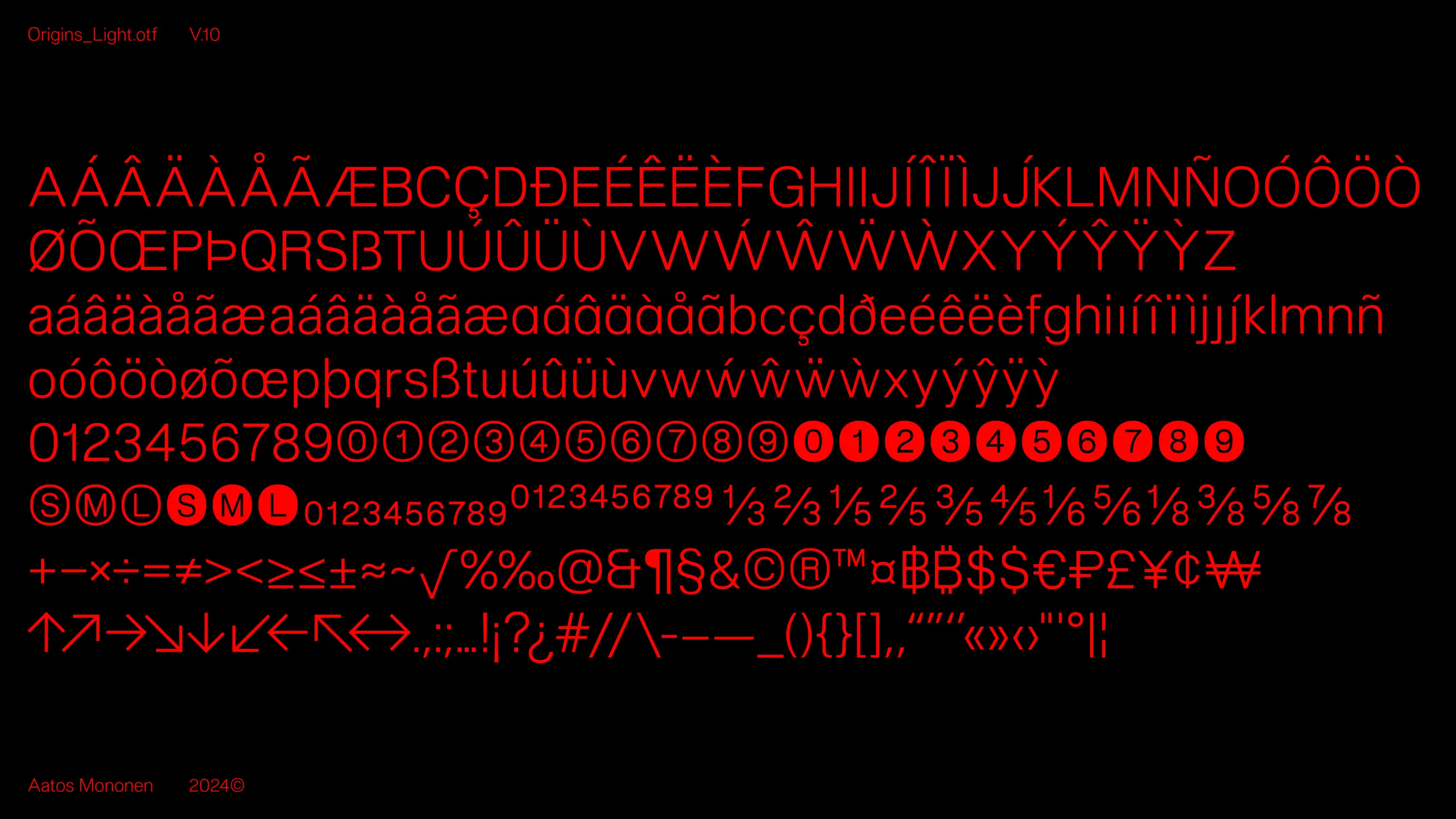 Origins Grotesk 4